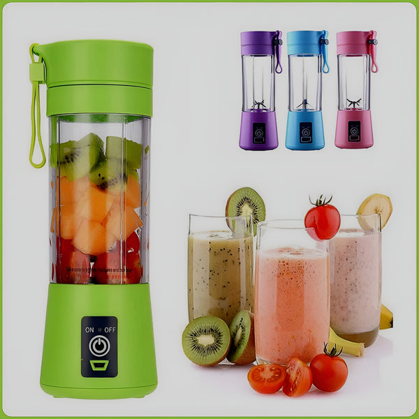 Juicer Portable Outdoor Juicing Cup Home Mini Cordless Crushed Ice Machine USB Charging Fruit Vegetable Blender