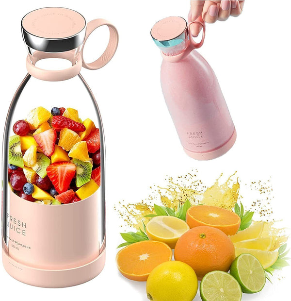 Portable Powerful Rechargeable 380ml Juicer Blender