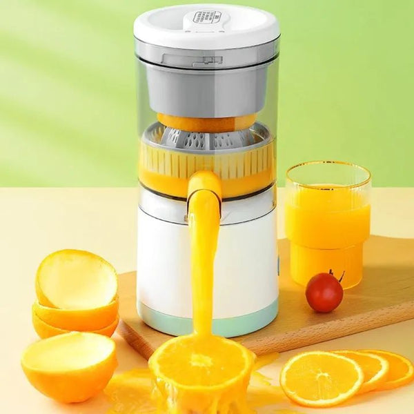 Portable USB Mini Electric Citrus Juicer Blender - Rechargeable Fruit Extractor for Fresh Juice | Orange, Lemon, & More